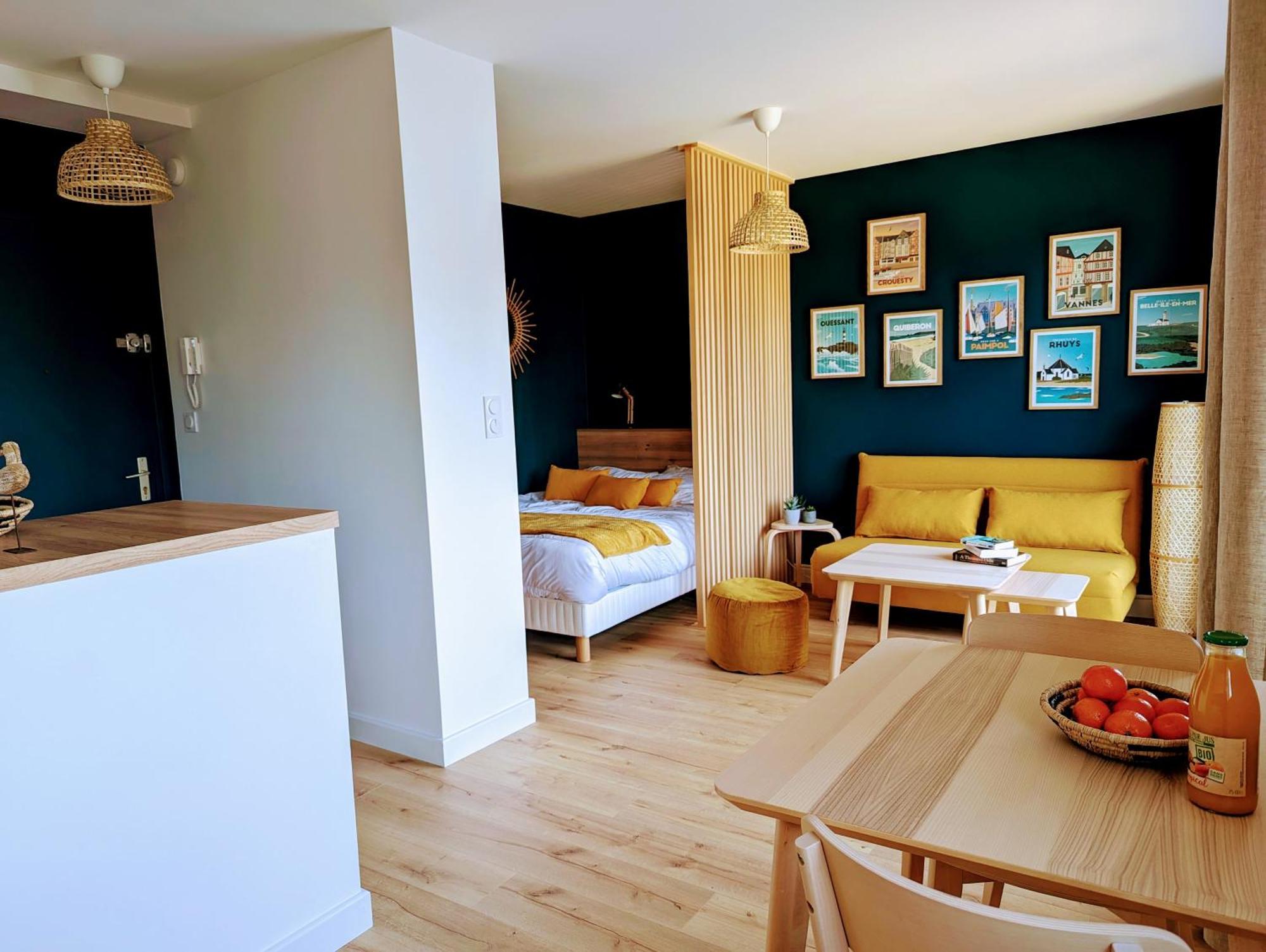 Glazik - Studio - Lumineux - Parking Vannes Eksteriør billede